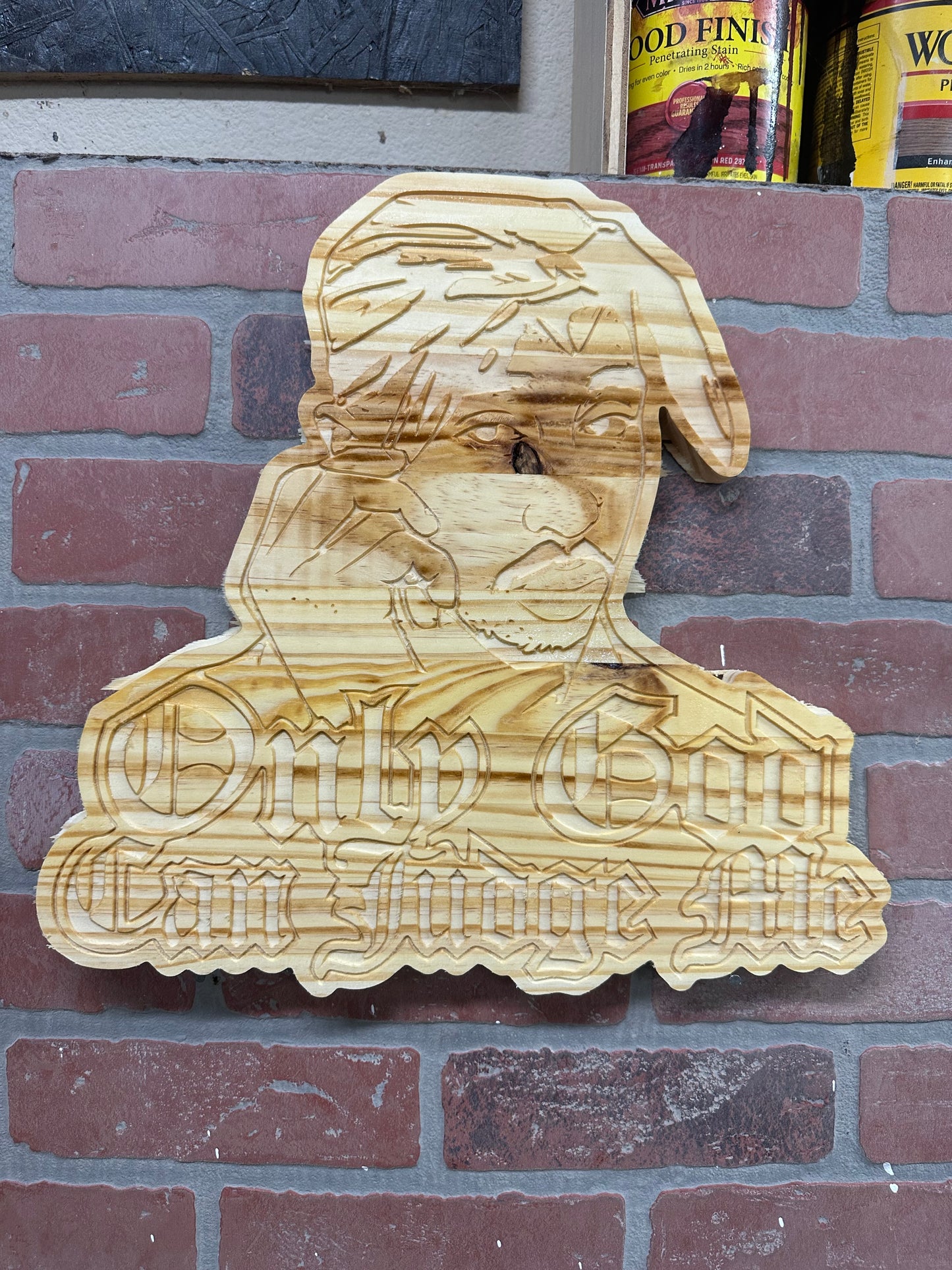 Tupac Carved Decor