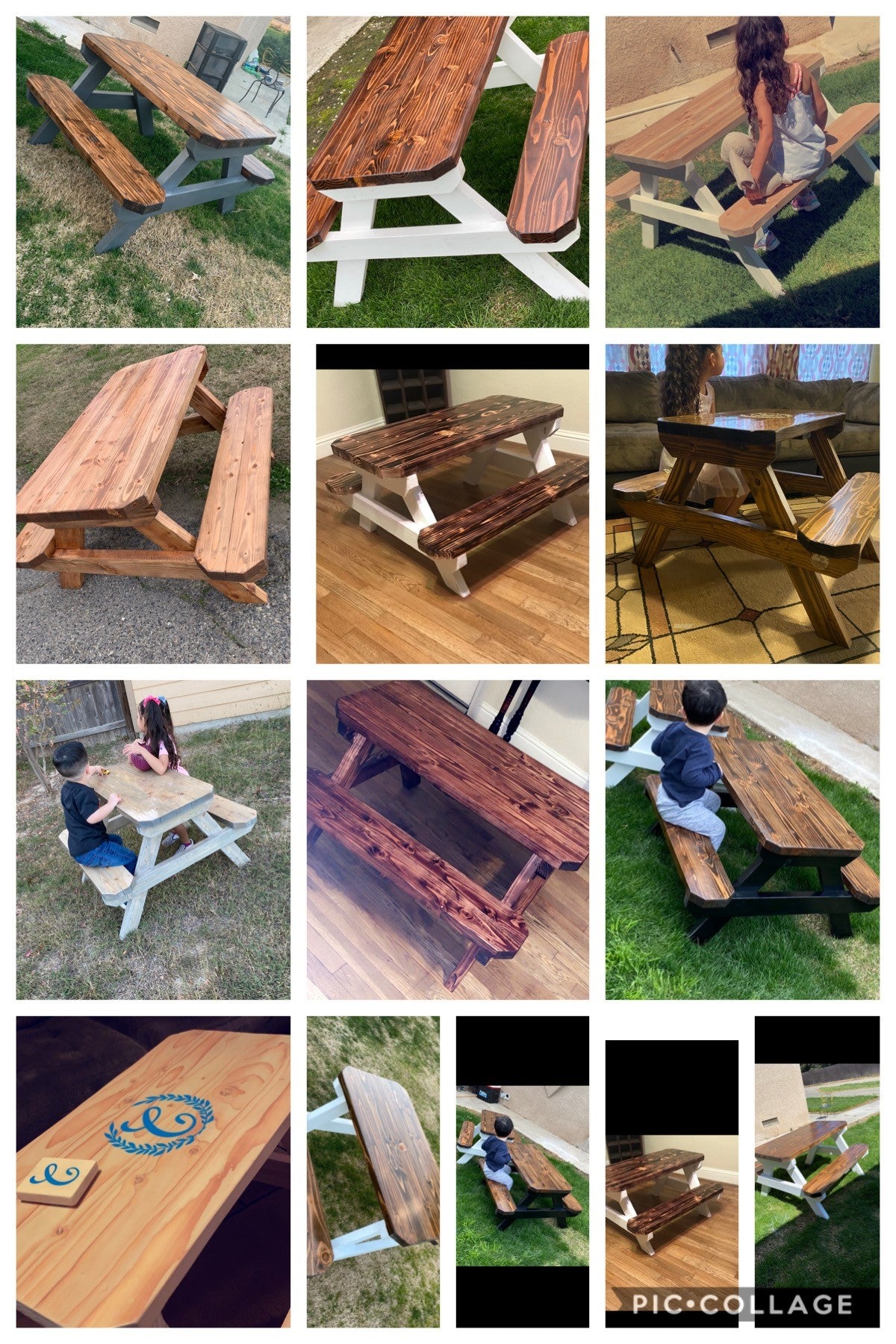Kids Picnic Tables